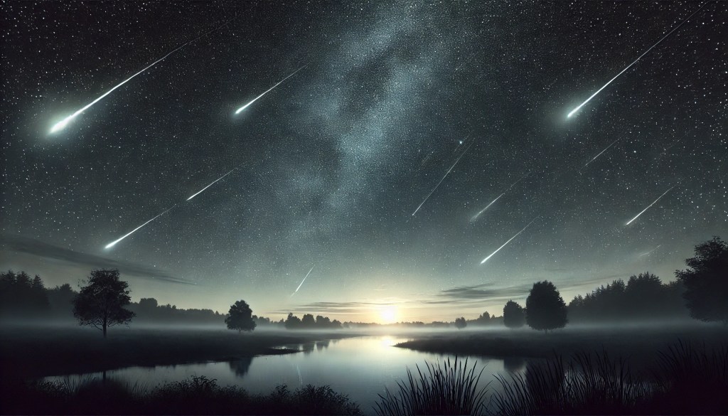 The Perseids Meteor Shower, a Conjunction, and the Summer&nbsp;Triangle