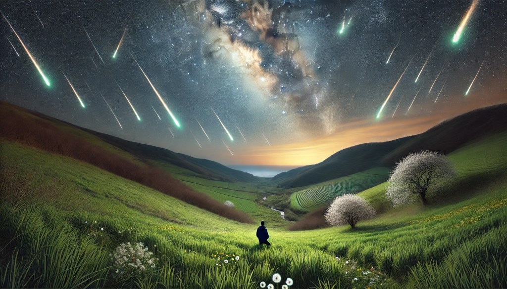 Crows, a Comet, Cosmic Collisions, and the Coming&nbsp;Lyrids